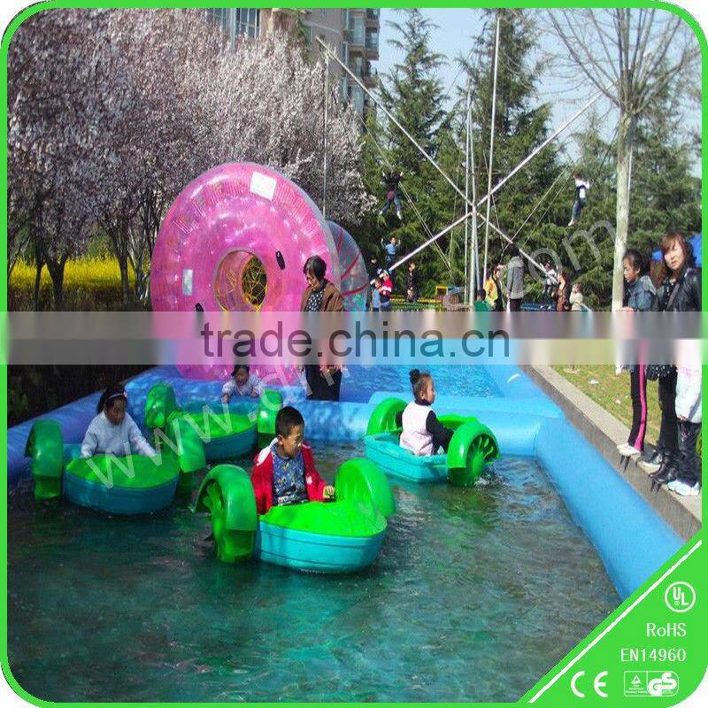 hot sell colorful paddle boats for water pool