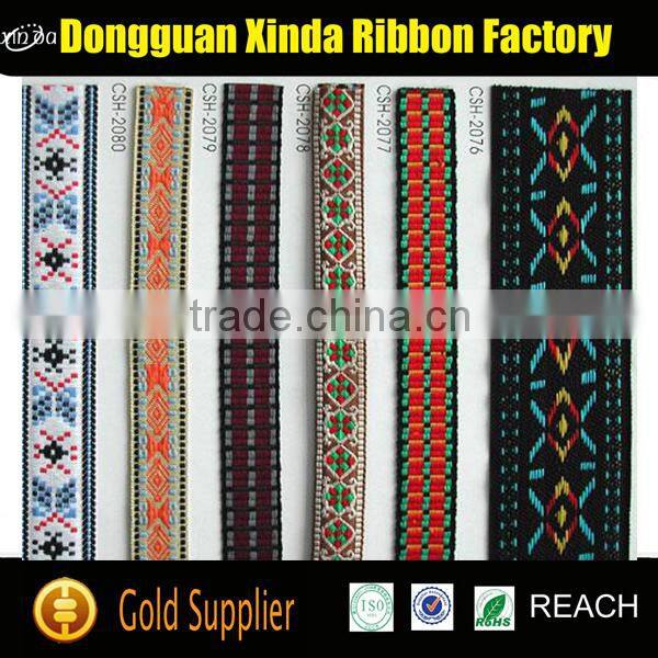 jacquard ribbon supplier/wholesale price jacquard ribbon