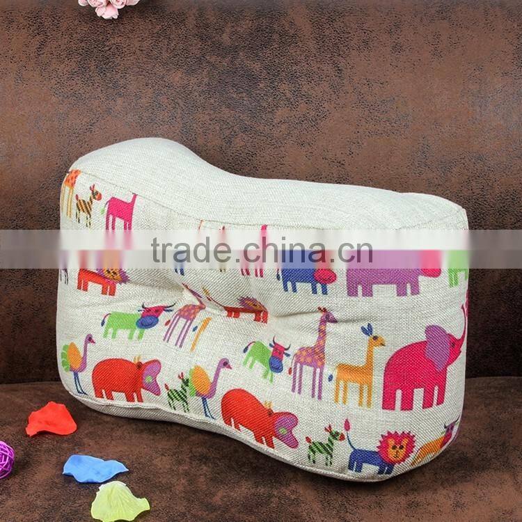 2015 new cartoon colorful animal waist cushion cover office pillow Car pillow