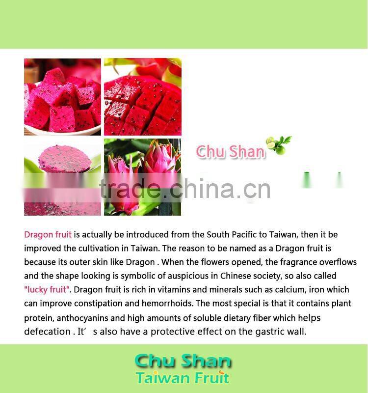 Taiwan Fresh red dragon fruit for sale