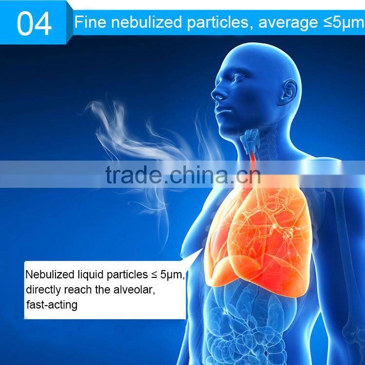 Low Noise High Efficiency Piston Compressor Nebulizer Prices, Mini Portable Nebulizer Machine