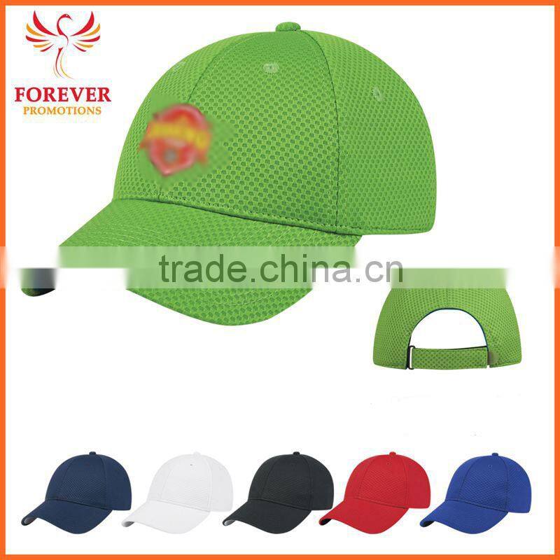 Cheap Polyester Sports Mesh Custom Logo Cap Without Logo
