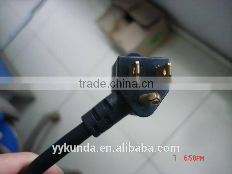 UL cUL approval NEMA1-15P plug with biggyback socket America Power Cords