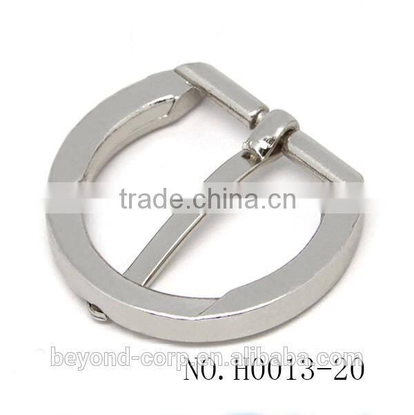 20mm nickel-free finish handbag buckle round buckle