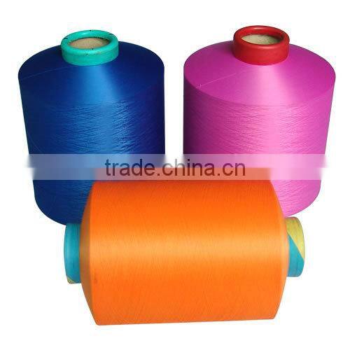 DTY dyed filament polyester yarn knitting