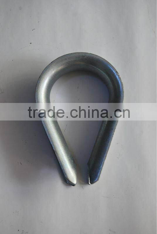 G411 RIGGING ACCESSORIES GALVANIZED LIGHT TYPE THIMBLE