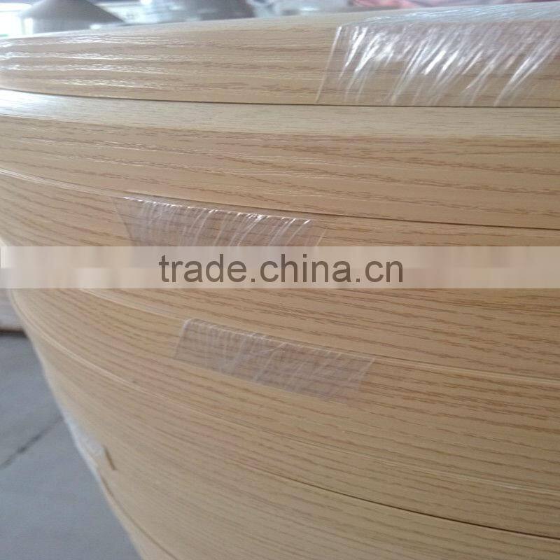 high quality pvc edge banding ,solid color and wood grain