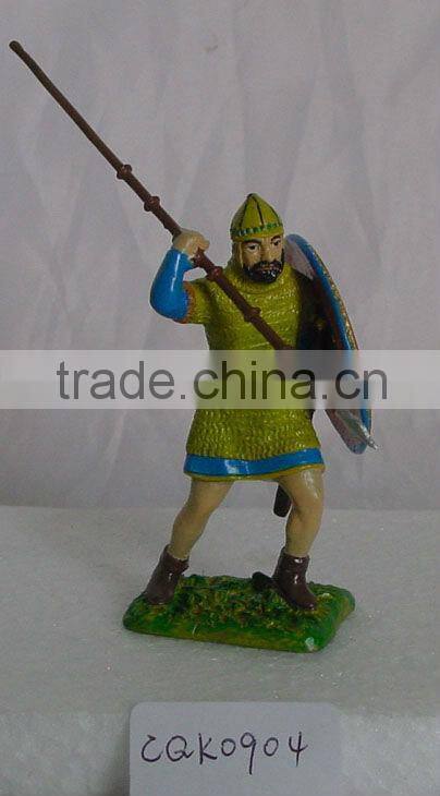 Antique Warrior Statue