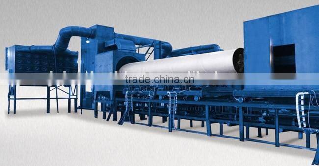 Steel pipe abrator