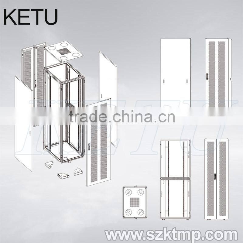 mesh door 42u network server cabinet