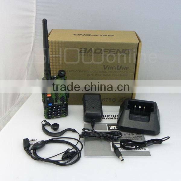 500 meter walkie talkie Baofeng long distance radio communication two-way handheld vhf uhf 8w