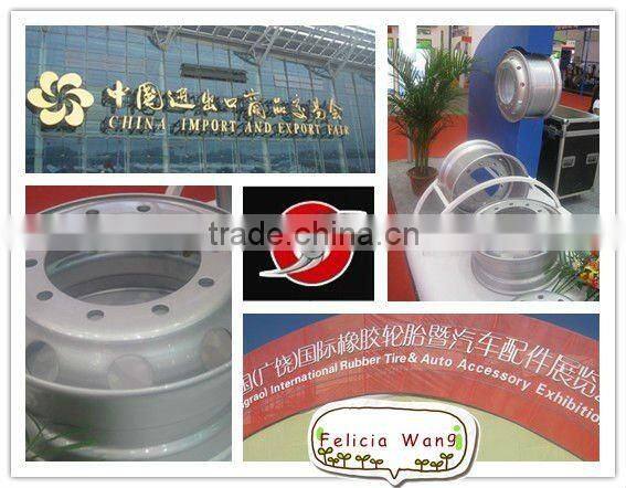 7.5-20 heavey truck steel wheel rim