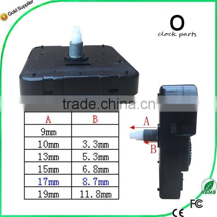 Super Silent Sweep Clock Movement Top Quality