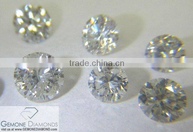 Loose Diamond Round Brilliant Cut For Jewelry