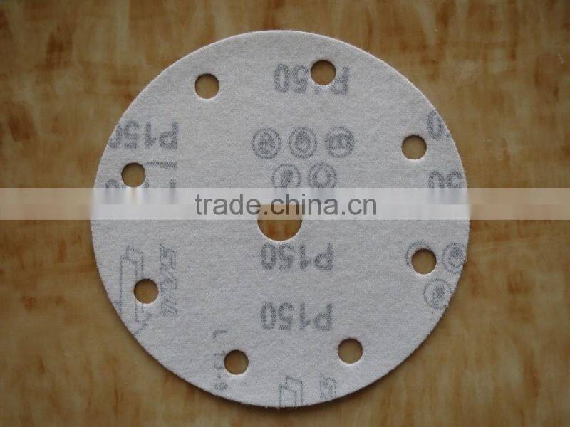 4" inches aluminum oxide vlecro sanding disc polishing for metal wood