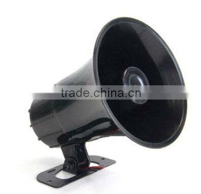 white or black police electronic siren