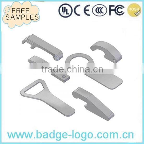 Newest Design Bottle Opener Keychain, Metal Bottle Opener Parts