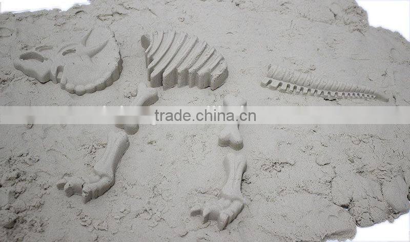 Dino Sand Mold Set,Beach fun Molds moving soft sand moulds moon moving modeling sand mold toy