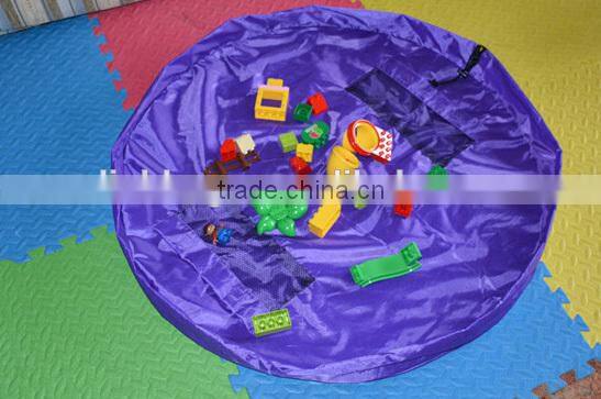 Kid Toy Storage Bag,Play Mat Toy Organizer,Toy Bags For Kids