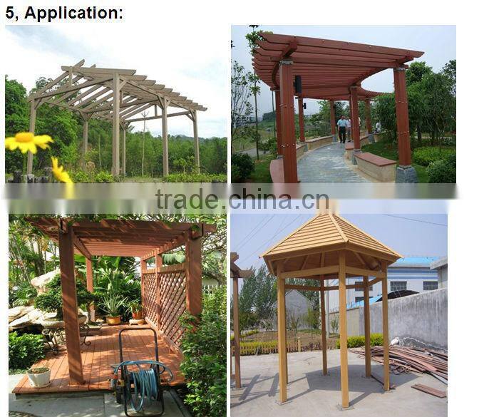 outdoor wpc tile wood and plastic composition extruder machine