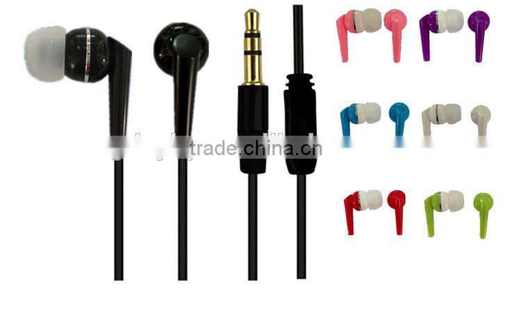 Cheapest eabud and promotional MP3 stereo earbuds / earphone