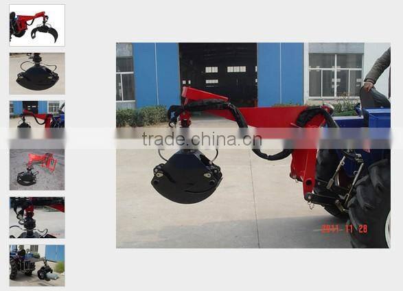 LG200 tractor hydraulic log grapple with CE