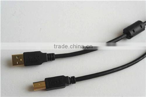 1ft Hi-Speed USB 2.0 Cable Type A Male to Type B Male For Printer / Scanner