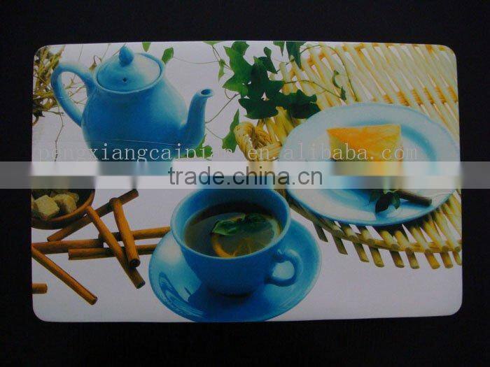 pp thin flexible placemat