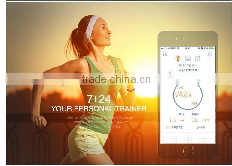 waterproof pedometer smart watch for healthy,comfortable belt watch ,support android ios smart watch