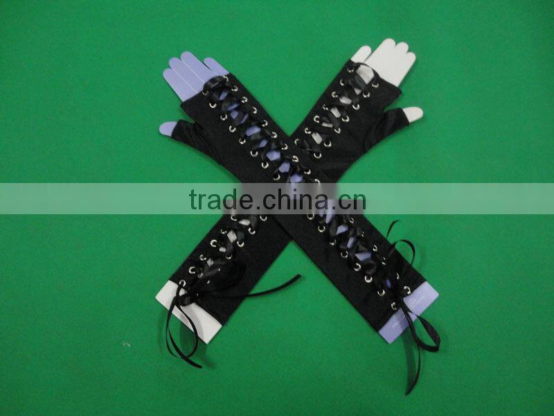 2016 Halloween Costume Accessory Party Supply Satin Gloves