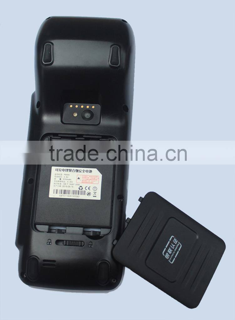 Payment Portable POS Terminal with Android OS,Printer,RFID,MSR,Bluetooth,Wifi,3G,GPS,Camera,EMV
