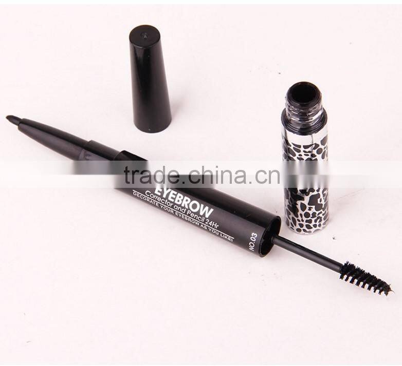 Music Flower Double-end Dye Eyebrow Cream 3 Colors Eyebrow Pencil Multifunction Longlasting Waterproof Eyebrow Extension Kit