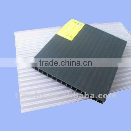 Corrugated antistatic polypropylene sheet