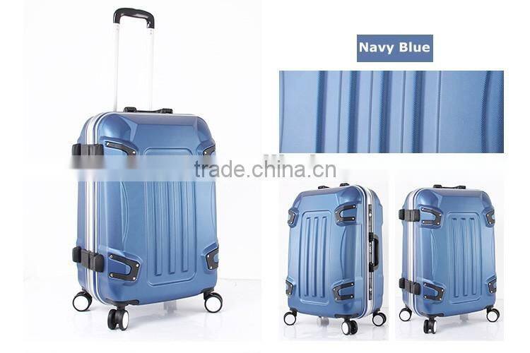 abs zipper combination lock china trolley travel land luggage factory