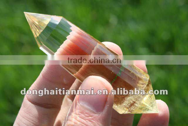 Natural VOGEL Rock Quartz Crystal