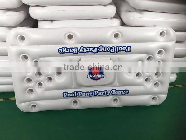 Party cool inflatable beer pong floating/inflatable ice bucket