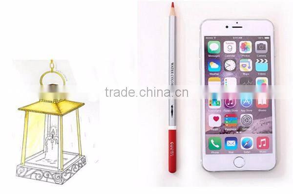 promotional 24 36 48 72 color wooden watercolor pencil set