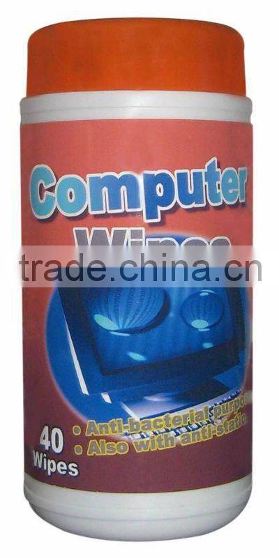 computer screen cleaner wet wipe, laptop lens cleaning cloth kits