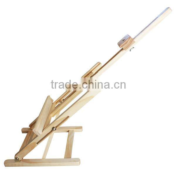 Beech Portable Folding Artist Table Painters Easel mini easel