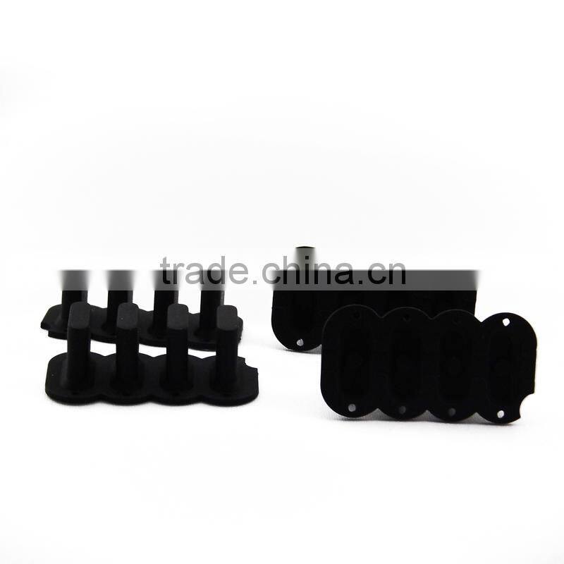 Custom novelty design conductive silicone rubber push buttons for home appliance