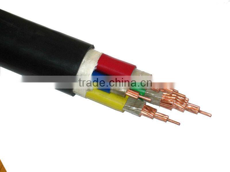 0.6/1KV Copper conductor PVC insulated power cable 120mm2
