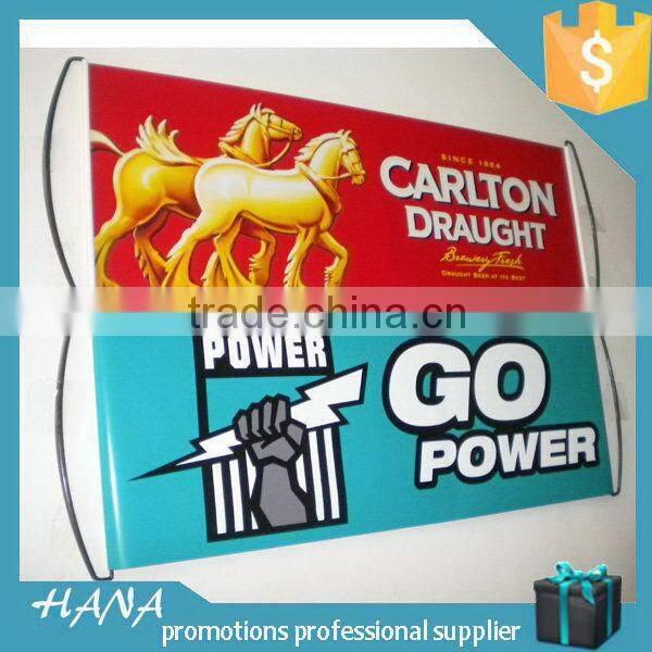 Bottom price hot sell pet hand scroll banner