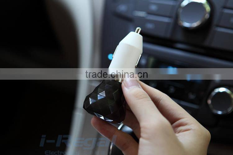 2014 Hot!!! Made in china wireless Dual USB car charger
