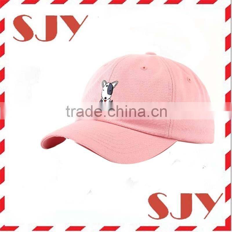 Low Profile Embroidered Unstructured 6 Panel baseball cap