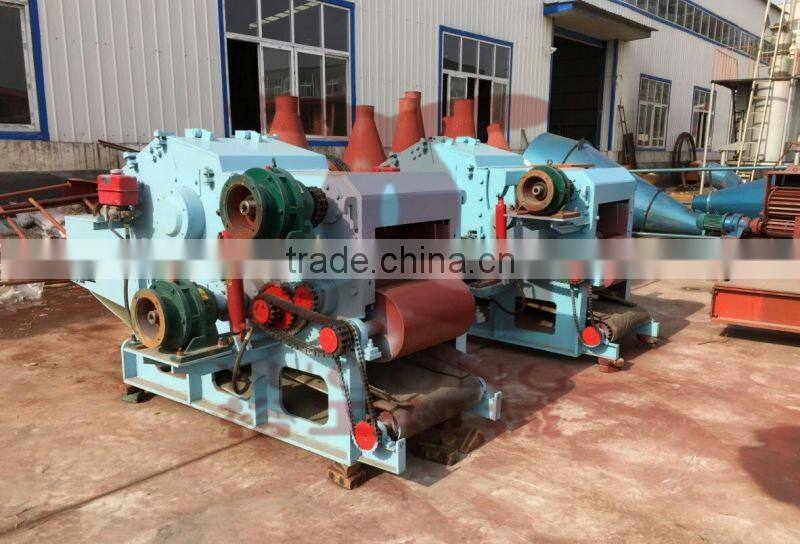 Yugong Brand reliable quality wood chips crusher , 2-15 t/h drum wood chipper