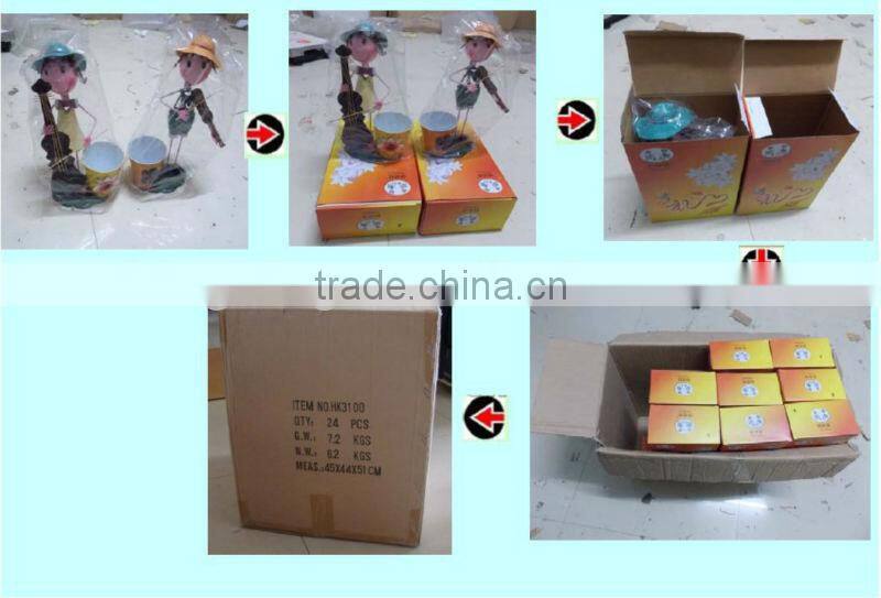 Christmas Gift Metal Doll