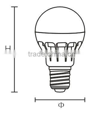 Hot Sell Energy Saving 3W New Light Bulb E27