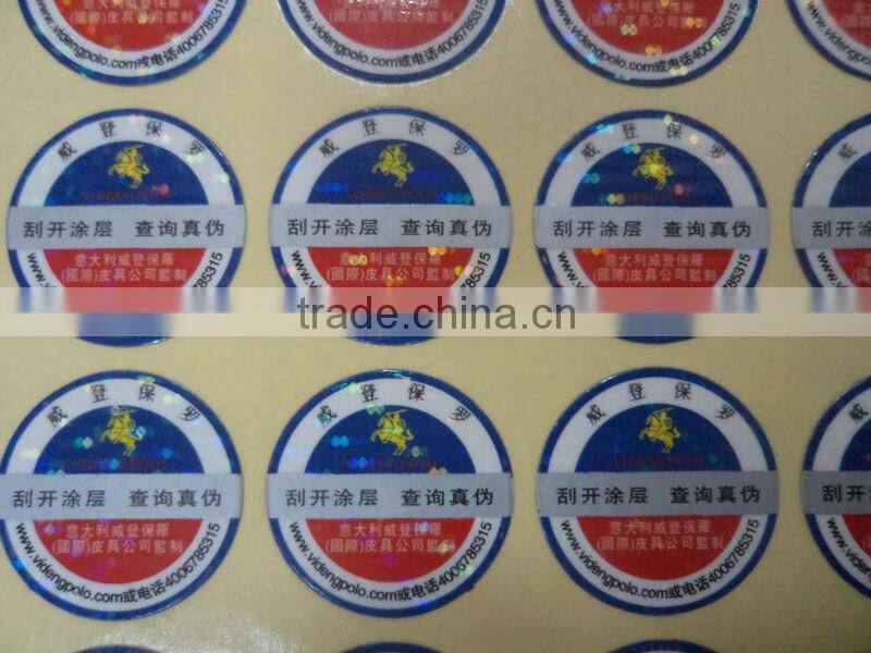 Telecom security No. label