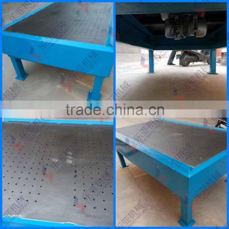2014 Hot Selling !!! concrete pavers vibrating table