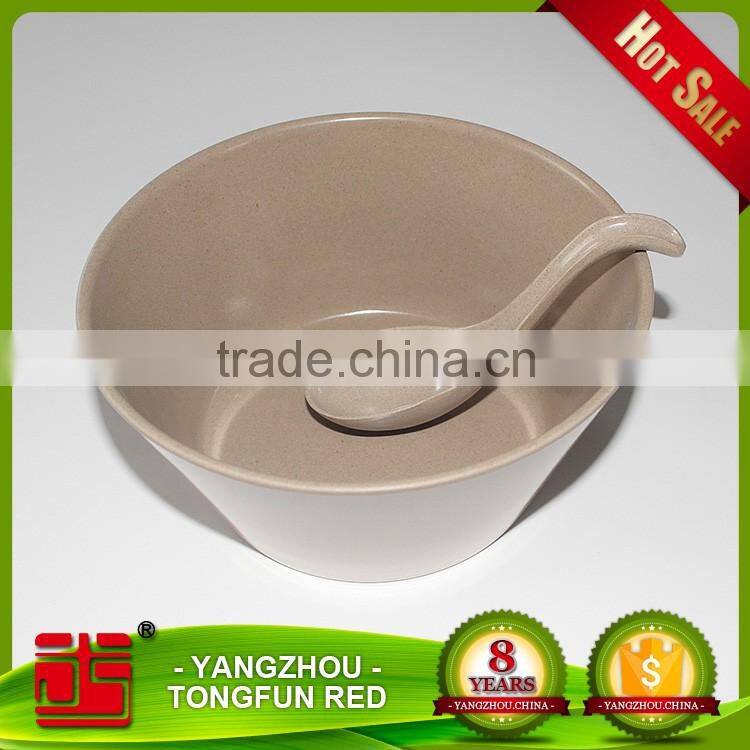 New products of wholesale rice husk cutlery decorative fruit bowl